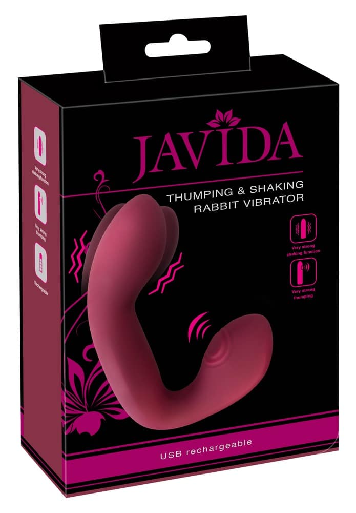 JAVIDA Thumping & Shaking Rabbitvibrator
