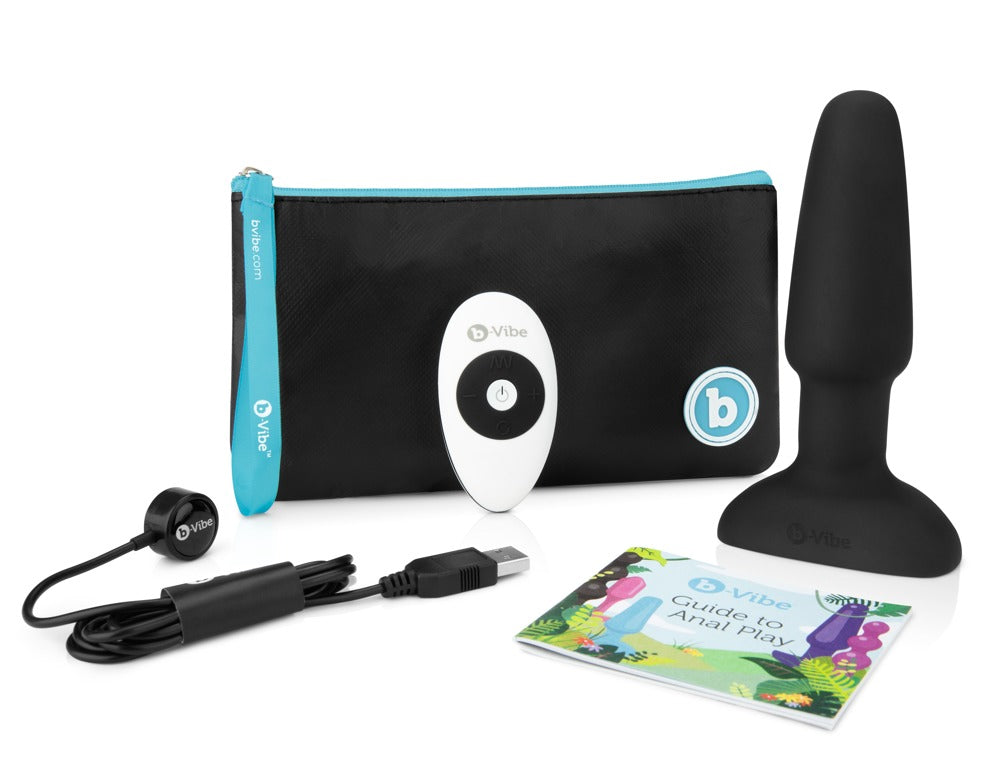 b-Vibe Vibroplugg med rotasjon