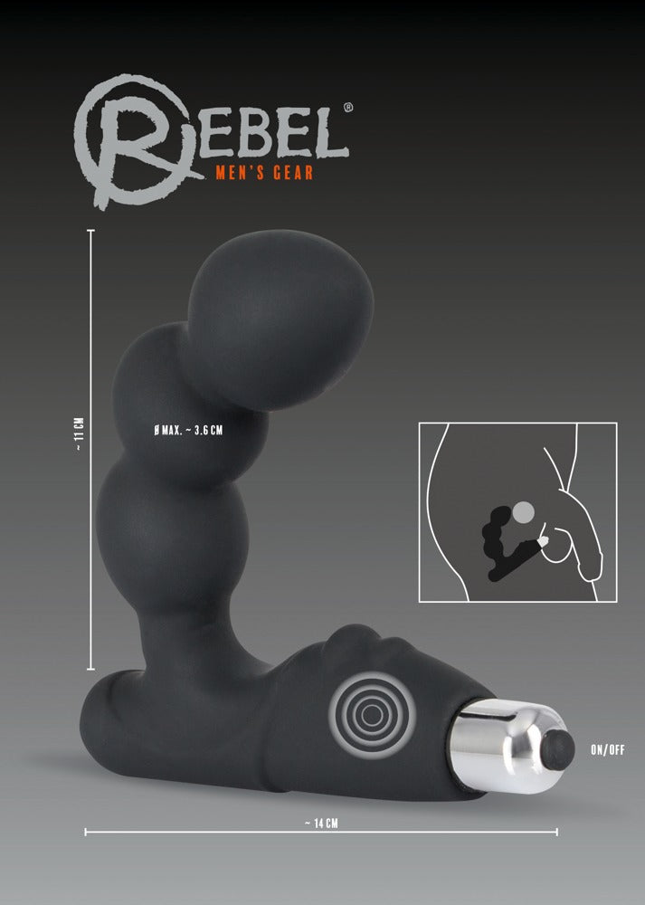 Rebel Rebel Bead shaped Prostate Stimulator