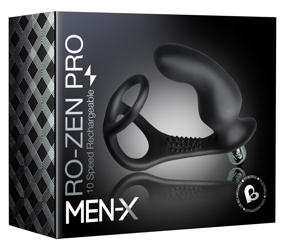 Rocks Off Penisring med Analplugg