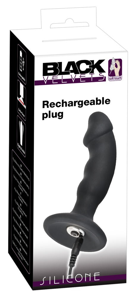Black Velvets Vibroanalplugg