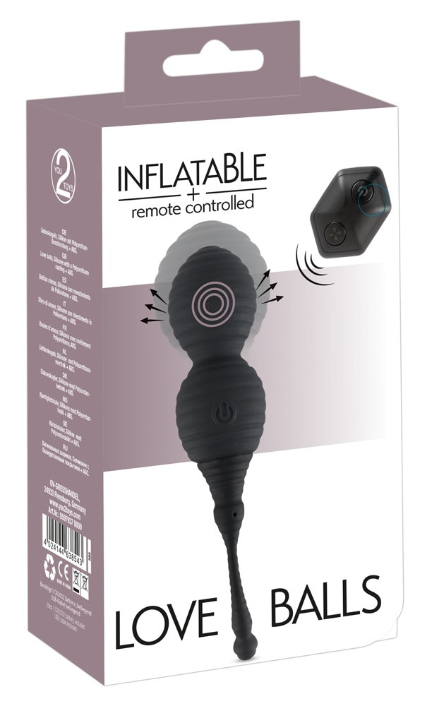 Inflatable + RC Oppumpbar elskovskuleduo
