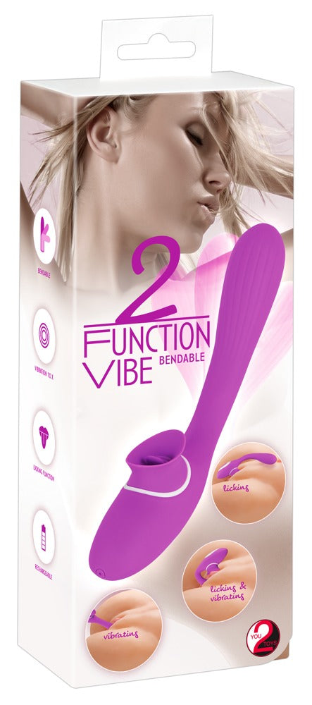 You2Toys 2 Function Bendable Vibe