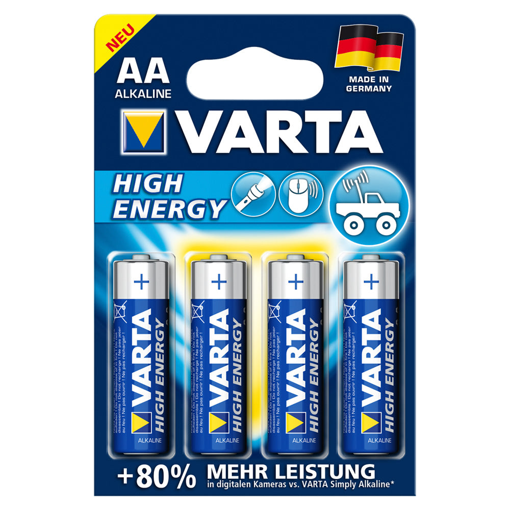 Varta AA/LR6 batterier 4pk.