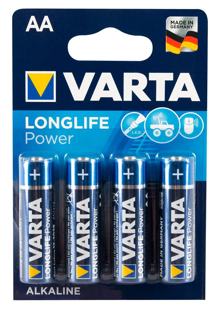 Varta AA/LR6 batterier 4pk.