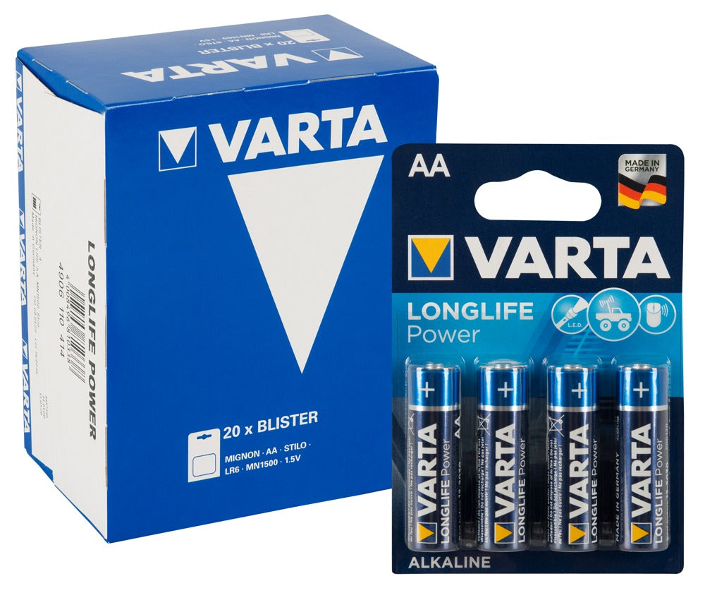 Varta Varta batterier 20 x 4pk. AA/LR6