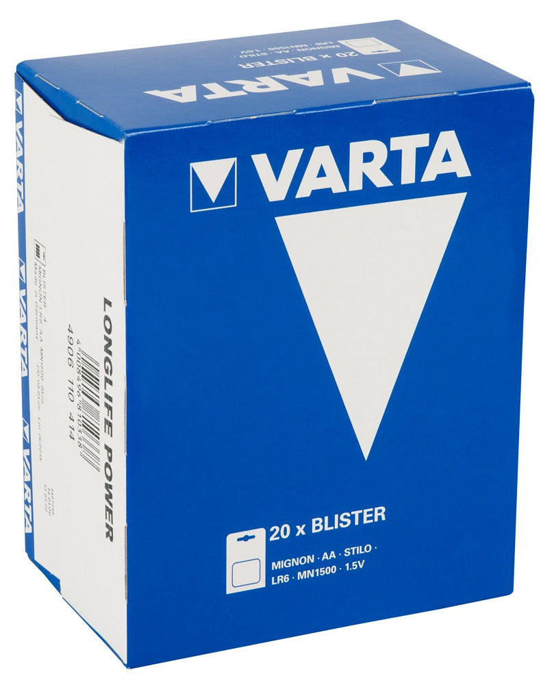 Varta Varta batterier 20 x 4pk. AA/LR6