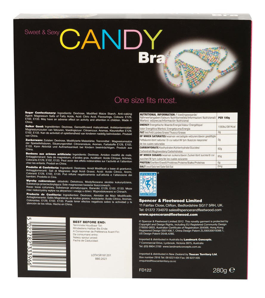 Spencer & Fleetwood Candy Bra