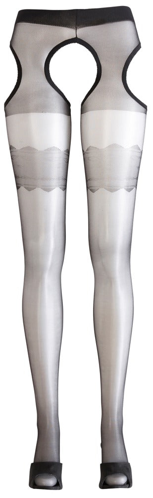 Cottelli LEGWEAR Sexstrømpebukse