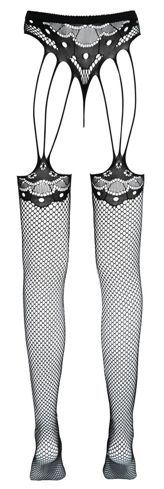 Cottelli LEGWEAR Stroppetruse med strømper