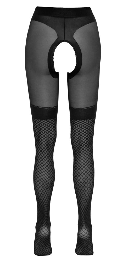 Cottelli LEGWEAR Åpen strømpebukse