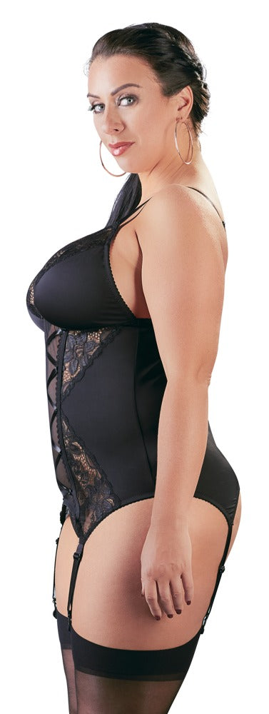Cottelli CURVES Strømpeholder topp sett