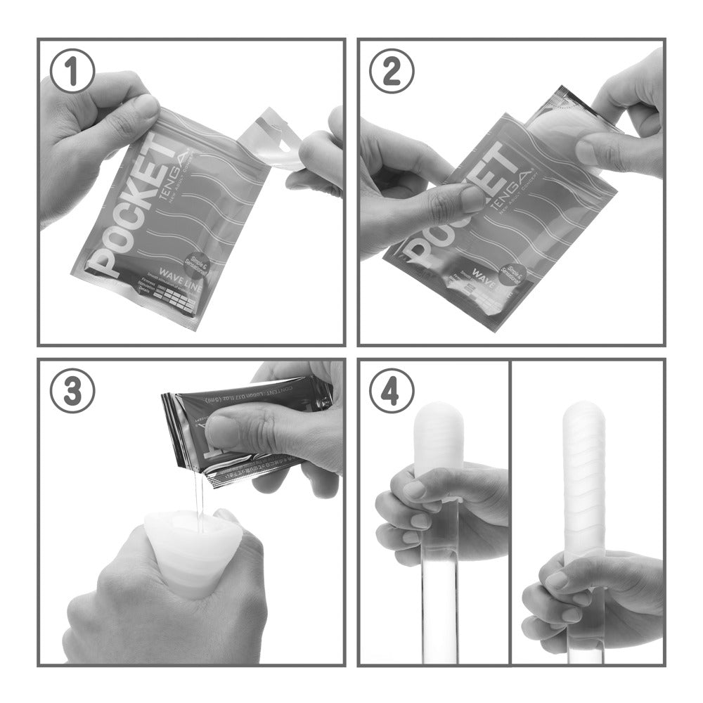 TENGA Pocket Wave Line