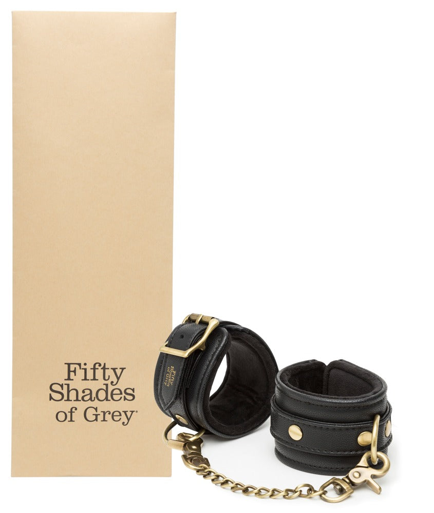 Fifty Shades of Grey Bound to You Wrist Cuffs