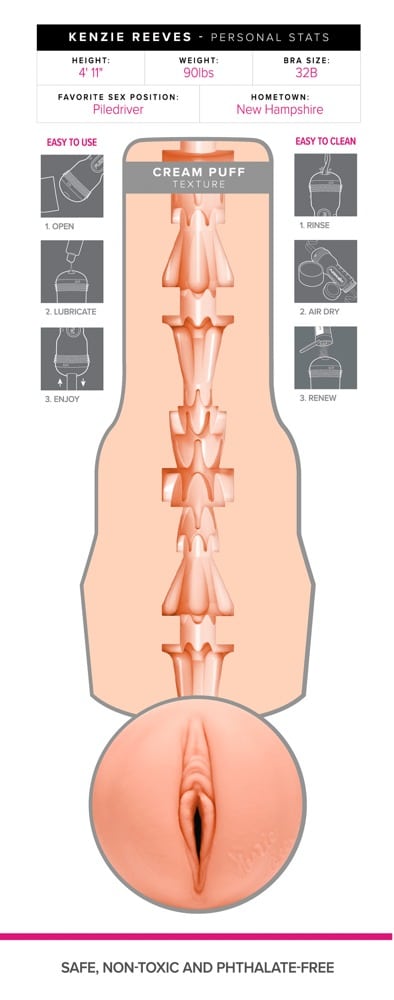 Fleshlight Kenzie Reeves Creampuff