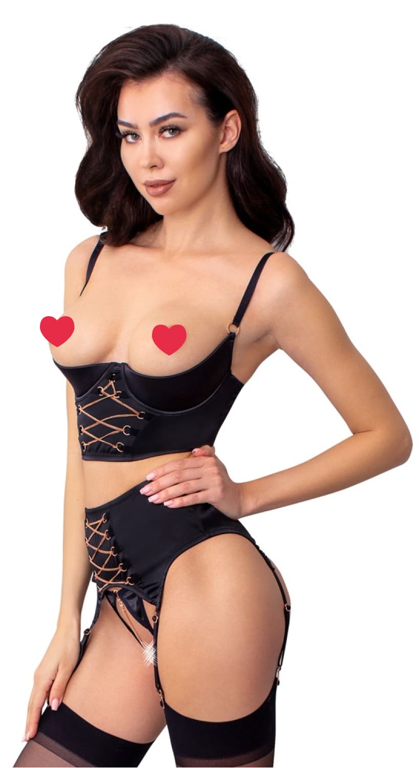 Abierta Fina Åpen BH sett