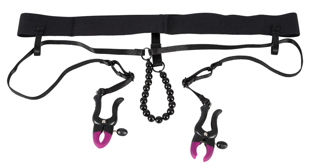 Bad Kitty BK pearl string&silicone clamp