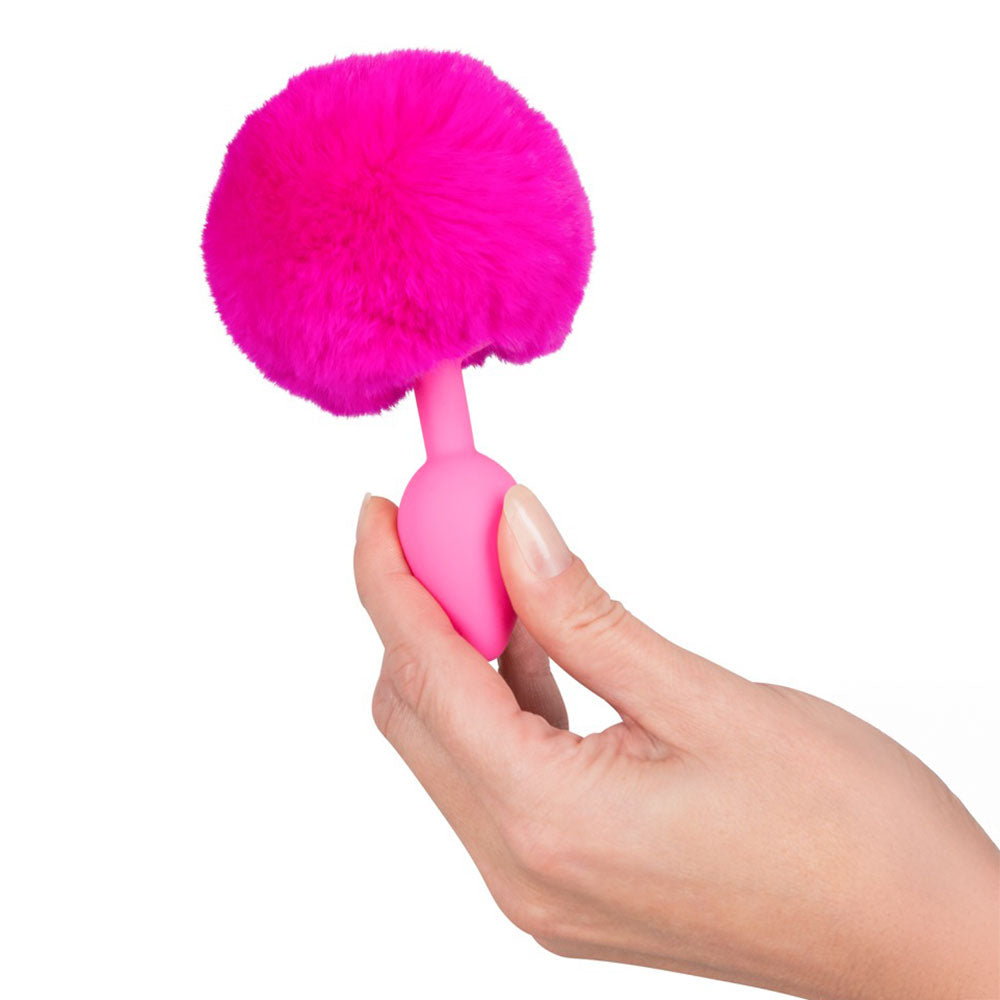 Colorful Joy Analplugg med kaninhale