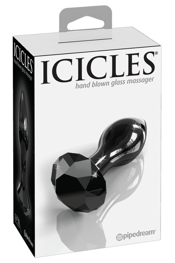 Icicles Analplugg av glass