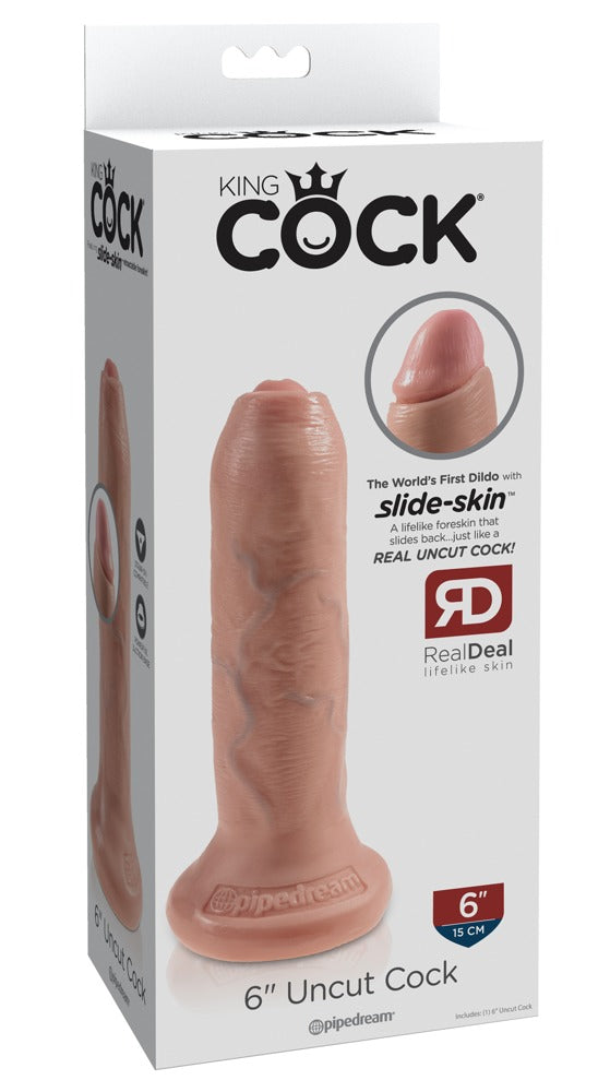 King Cock 6“ Uncut Cock