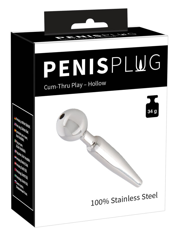 Penisplug Hul penisplugg med stoppekule