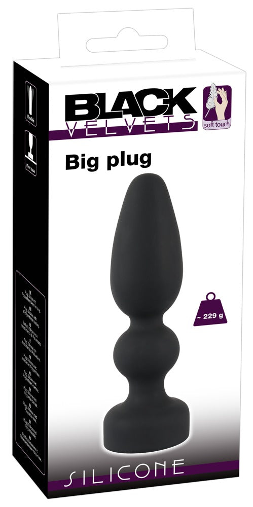 Black Velvets Analplugg Big