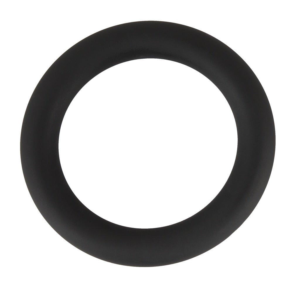 Black Velvets Silicone Penis-/pungring