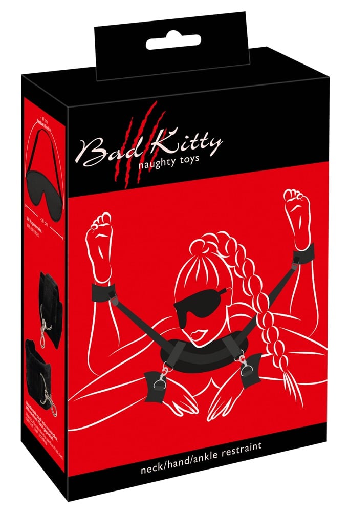 Bad Kitty Hals/Nakke-Hender-Føtter lenker