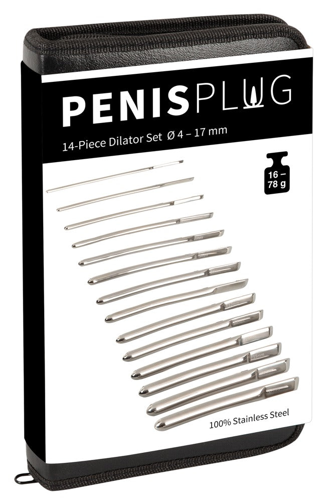 Penisplug 14-delers dilatorsett