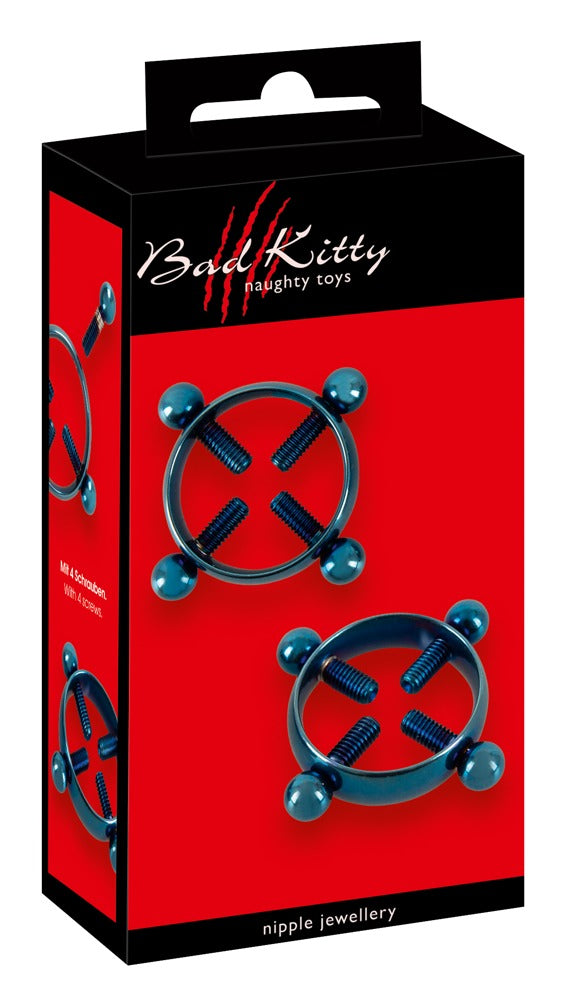 Bad Kitty nipple Jewellery blue Moon