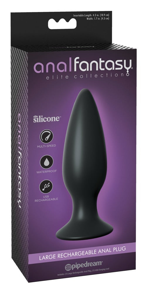 Anal Fantasy Elite Vibroanalplugg Large Rechargeable