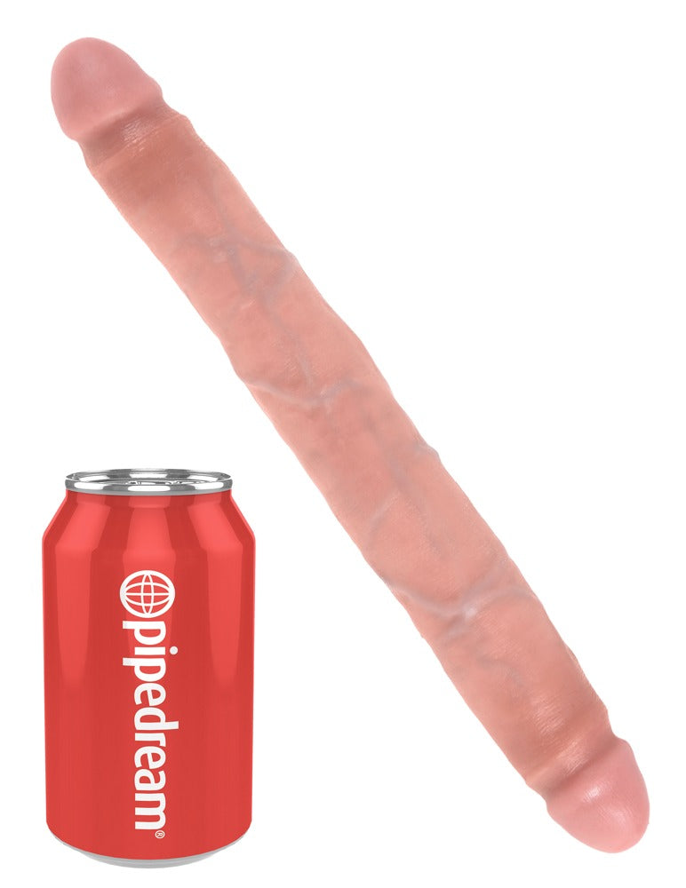 King Cock 12“ Slim Double Dildo