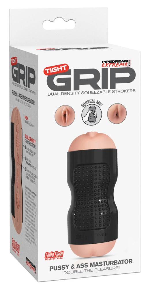Pipedream Extreme Toyz Tight Grip Pussy & Ass masturbator