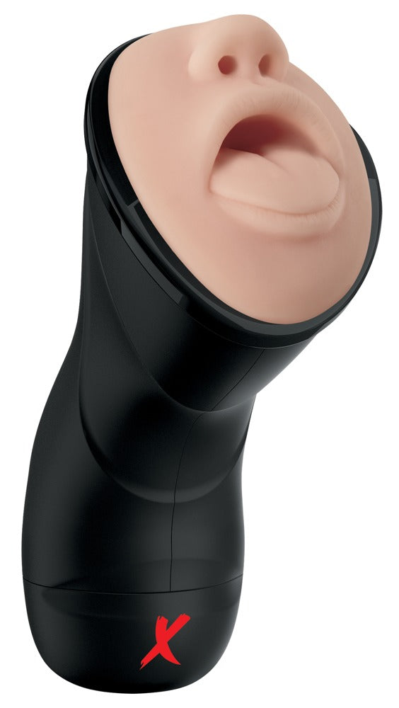 PDX Elite Deep throat Vibrating Stroker