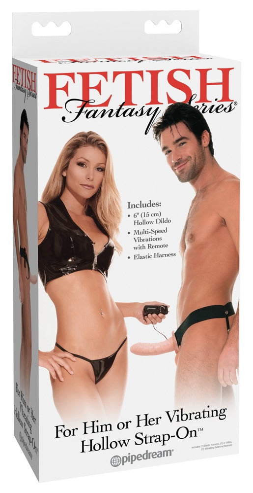Fetish Fantasy Series Hul strap-on vibrator