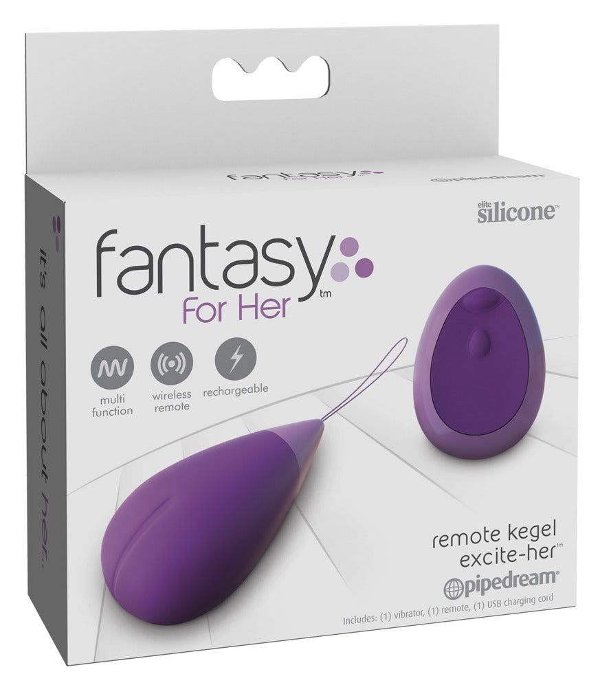 Fantasy For Her Vibroegg med fjernkontroll
