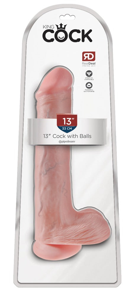 King Cock 13“ Cock with Balls