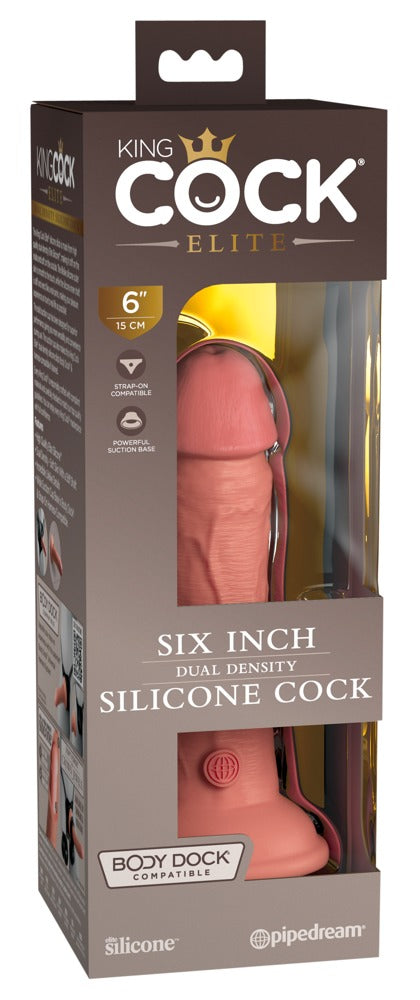 King Cock Elite Dual Density Silicone Cock