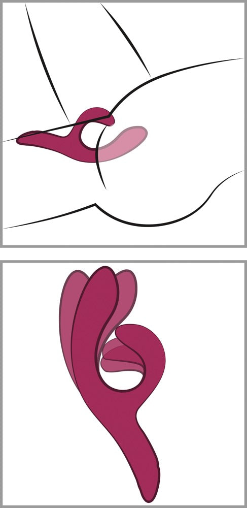 lilla/blå