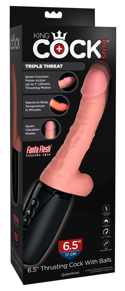 King Cock Plus Støtvibrator