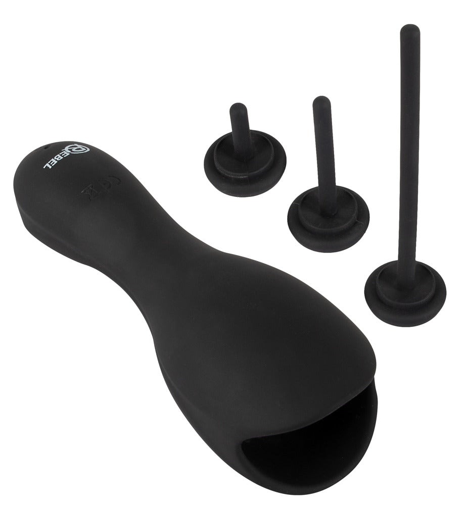 Rebel Glans Masturbator with 3 Dilators