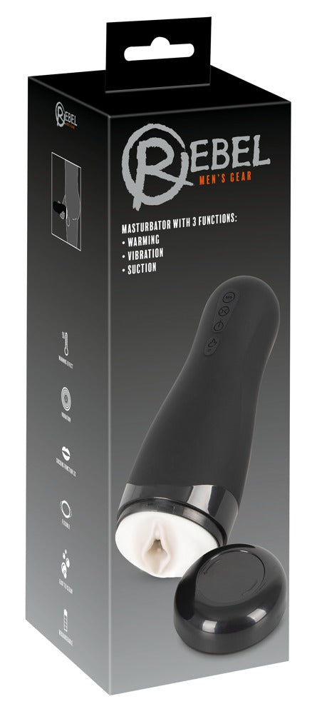 Rebel Masturbator with 3 Functions