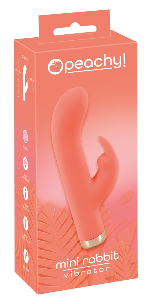 Peachy Mini Vibrator Rabbit