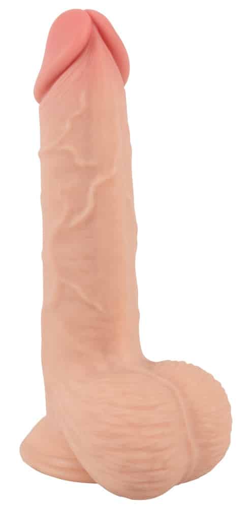 Nature Skin Dildo med bevegelig forhud