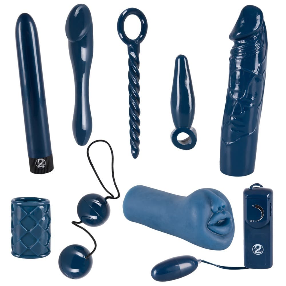 You2Toys Midnight Blue vibratorsett