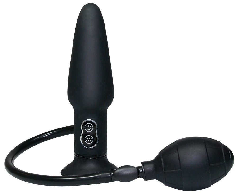 You2Toys True Black Vibrating Anal Plug