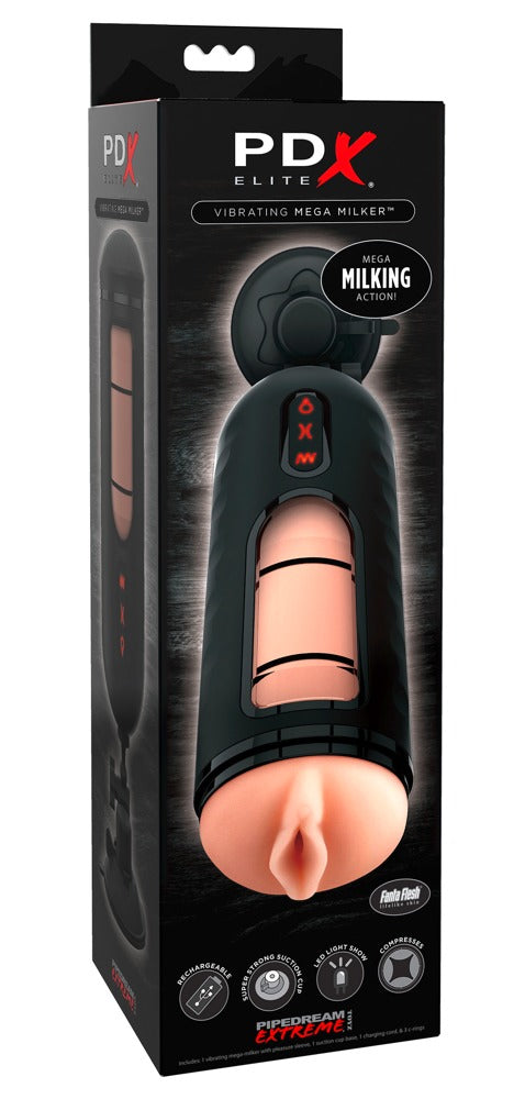 PDX Elite Elite Vibrating Mega Milker