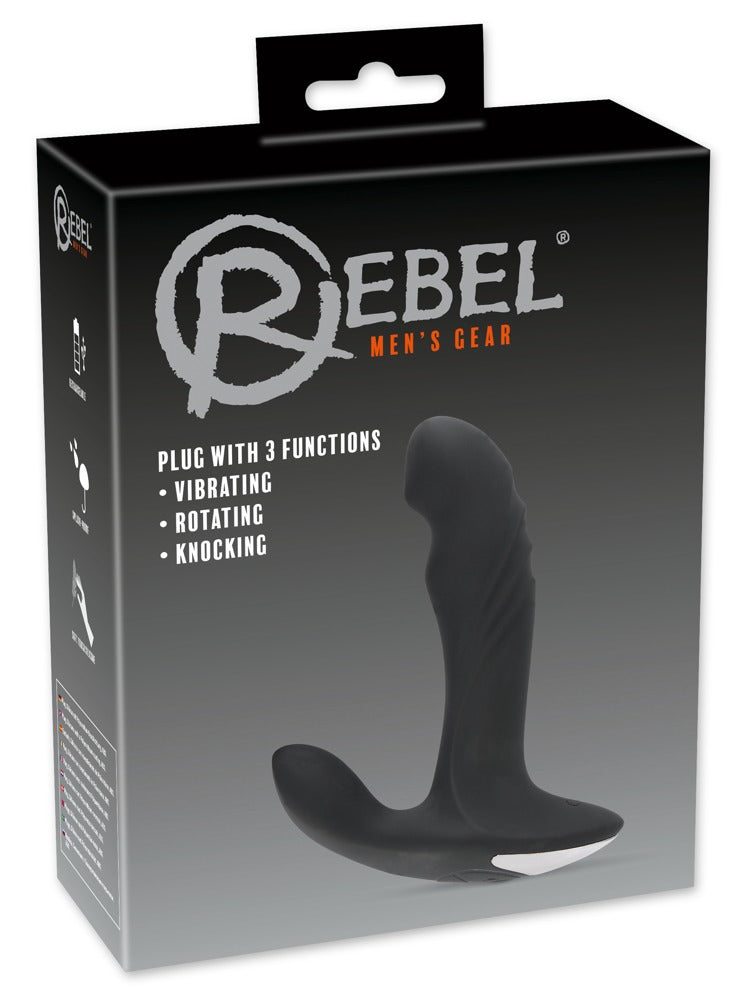 Rebel Analplugg med pirrer