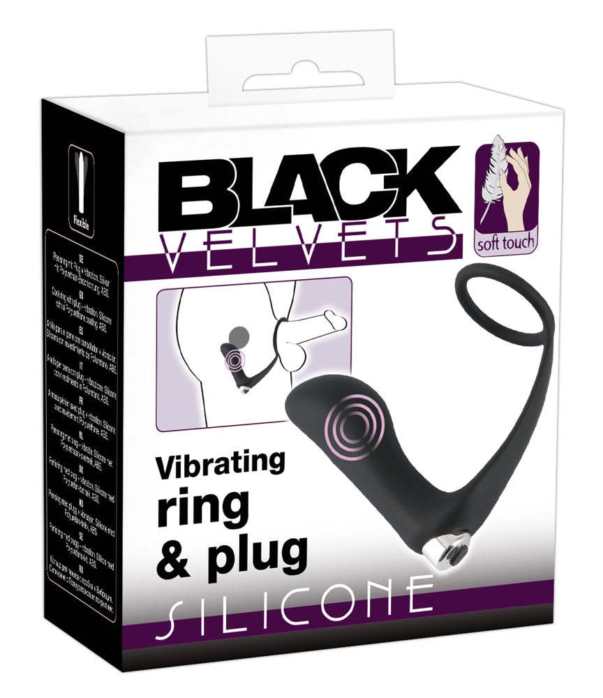 Black Velvets Vibroring & plugg