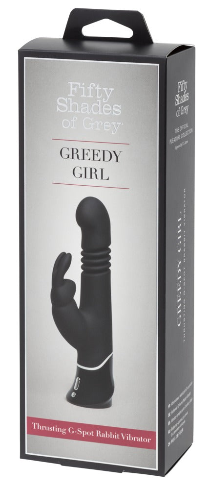 Fifty Shades of Grey Greedy Girl Thrusting G-Spot Rabbit Vibrator